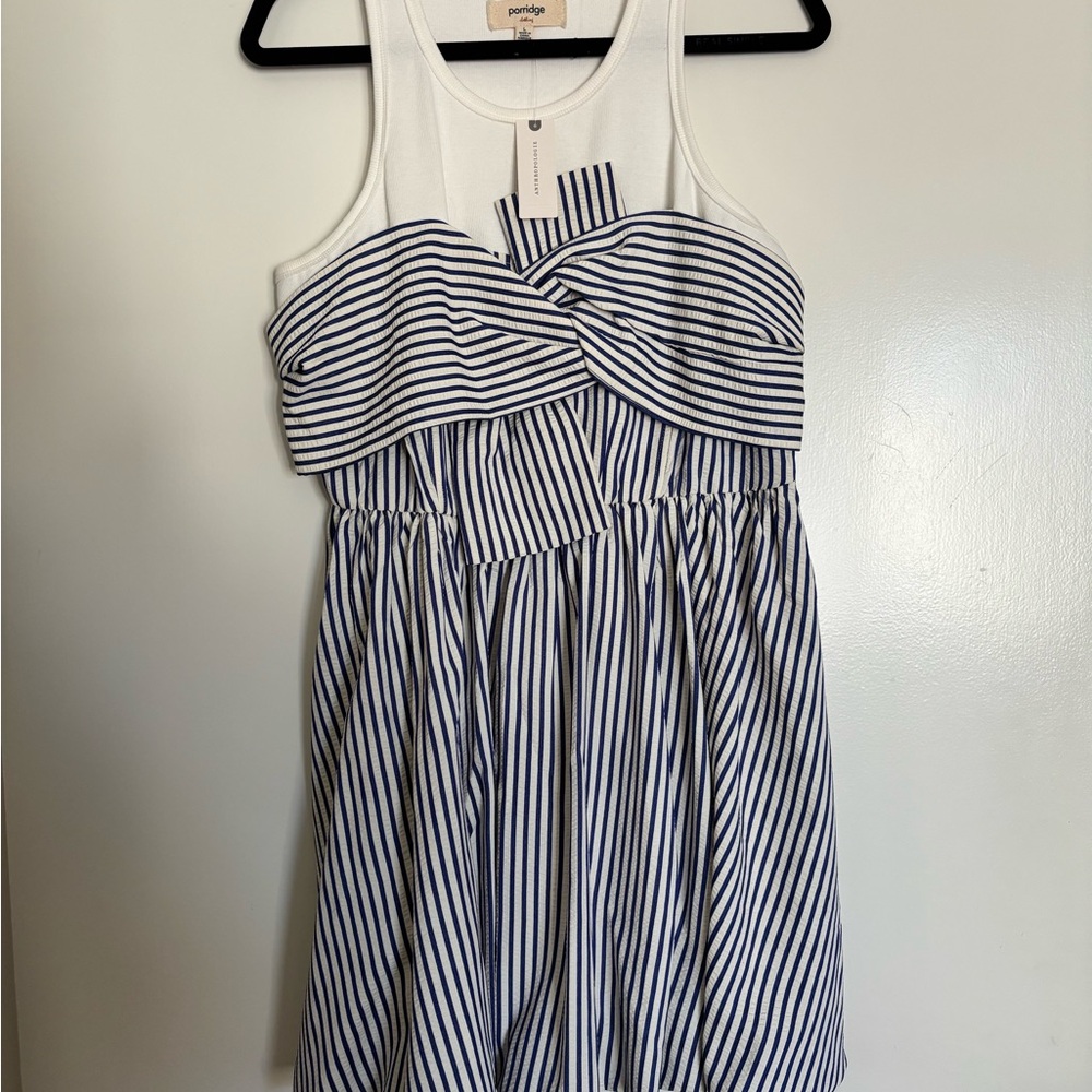 Anthropologie Porridge Bubble Mini Dress NWT